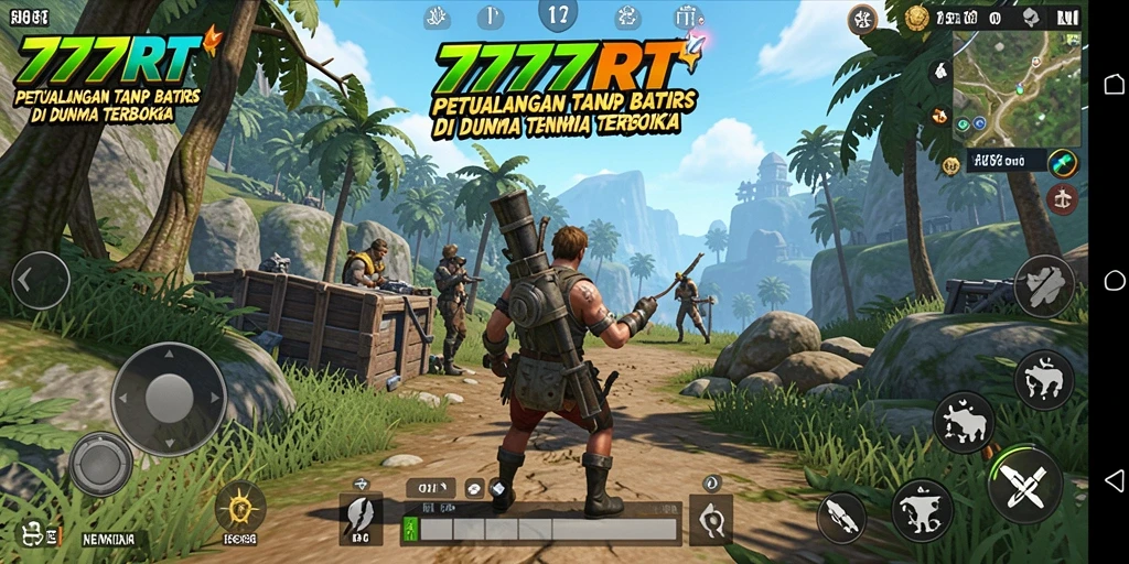 Gameplay indah dan dinamis dalam dunia terbuka 777RT.