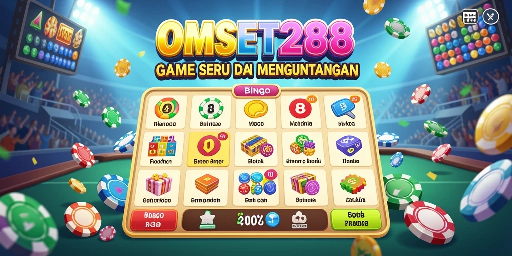 Screenshot gameplay OMSET288 yang menunjukkan serunya permainan Bingo.