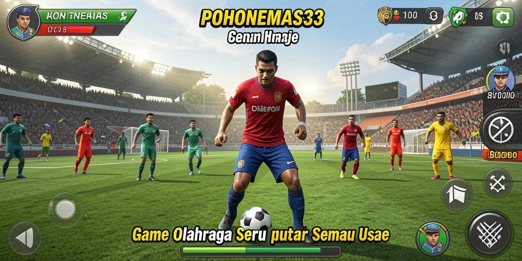 Tampilkan gameplay seru dari POHONEMAS33 dengan berbagai cabang olahraga.