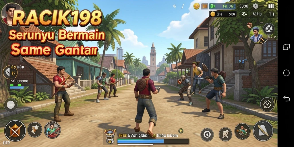 Gameplay santai yang menghibur di RACIK198.