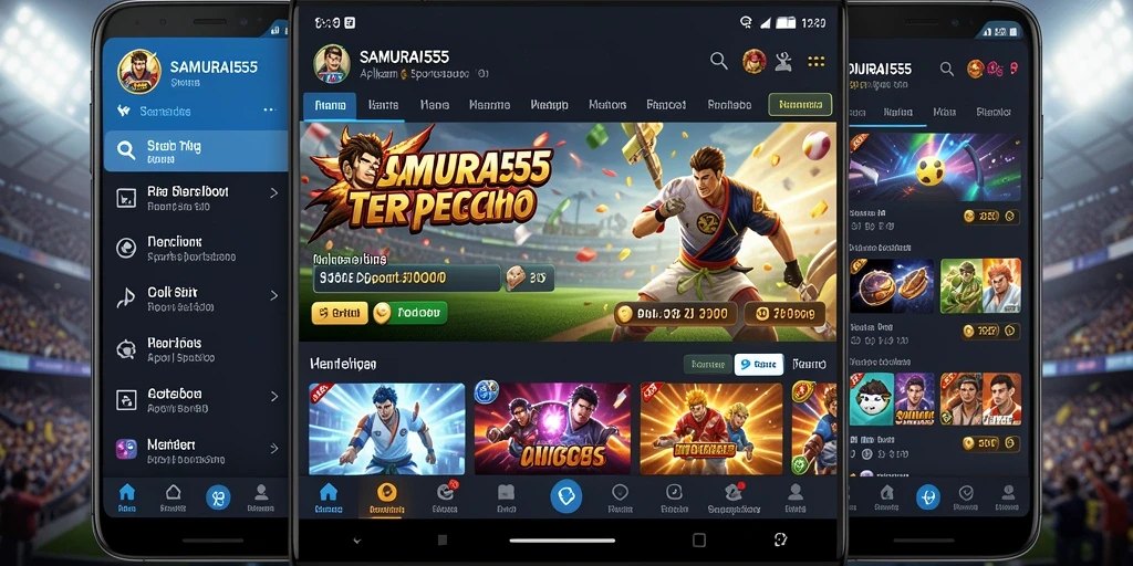 Tangkapan layar SAMURAI555 menampilkan pengalaman taruhan yang mendebarkan.