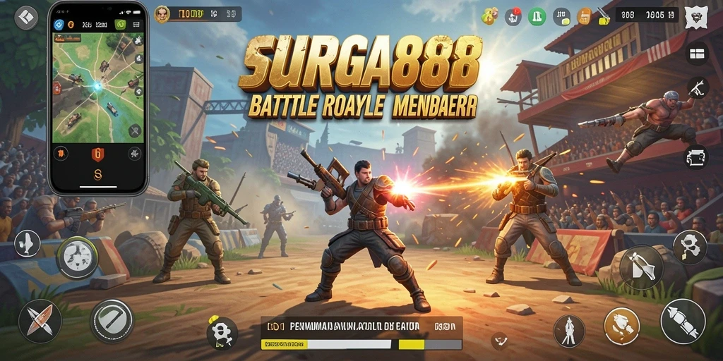 Tampilan menarik dari gameplay SURGA88 yang mendebarkan.